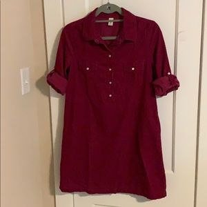 Corduroy dress